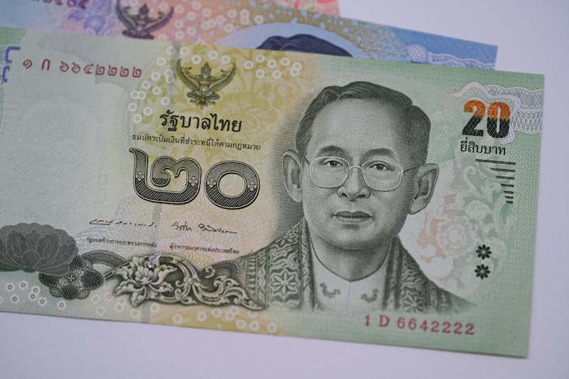 Thai Baht banknotes